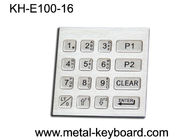 IP65 veranschlagte Automaten-Metalltastatur, 16 Schlüsseltastatur 4 x 4