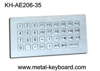 Hohe Zuverlässigkeit IP65 industrielle PC Tastatur mit schroffem Metallmaterial