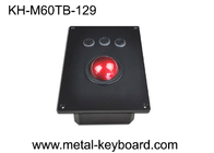 60 mm Rote Harz Industrie Trackball Maus USB-Schnittstelle und langlebige Leistung